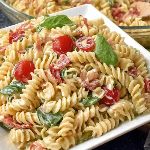 Creamy Italian Pasta Salad