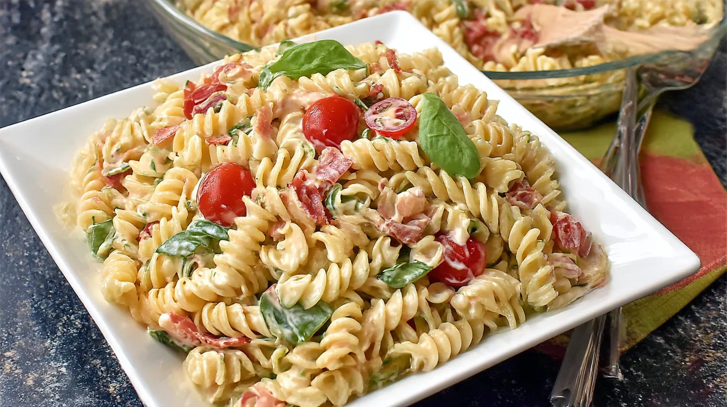 Creamy Italian Pasta Salad