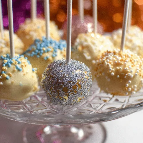 New Year’s Eve cake balls
