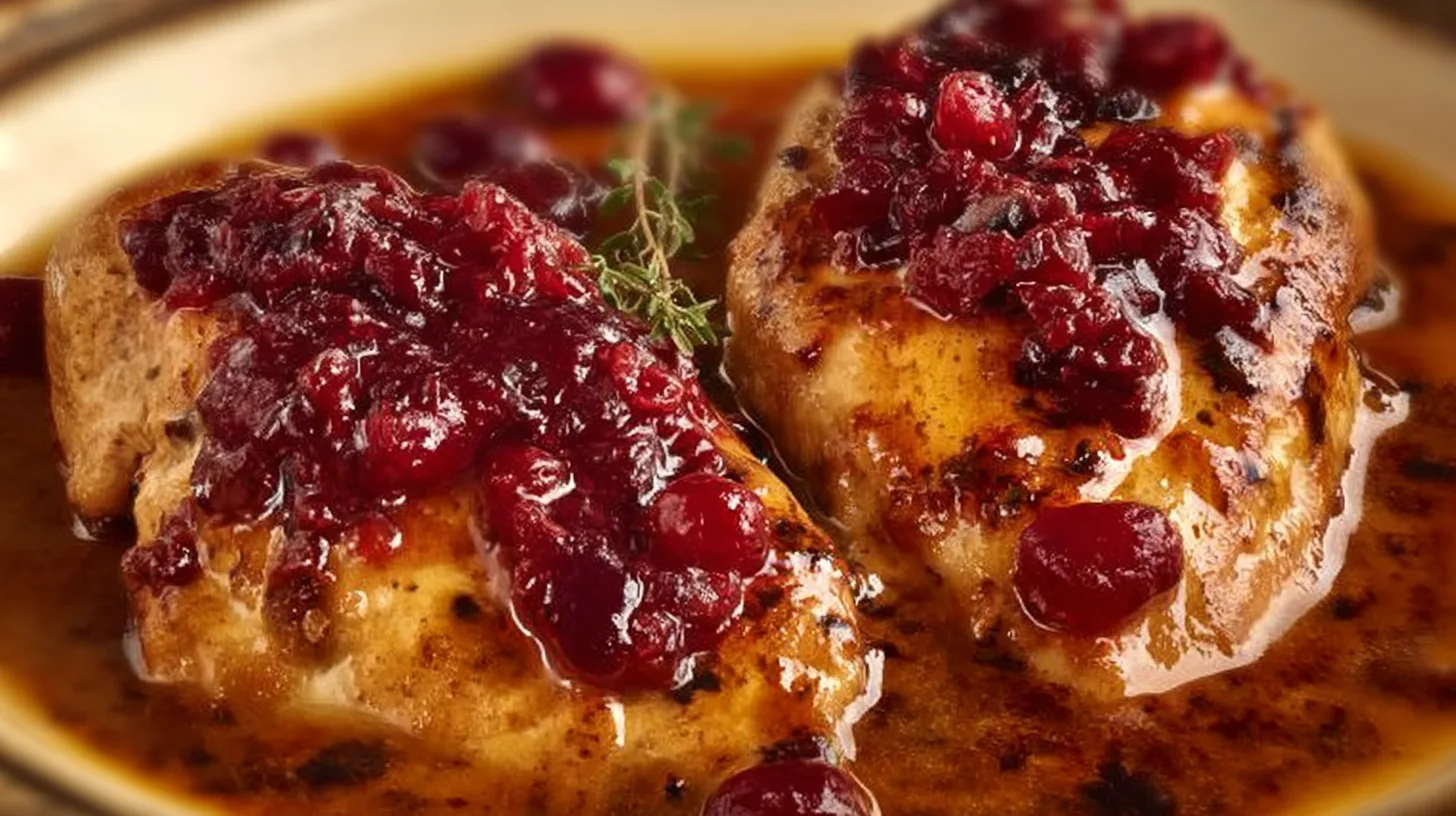 slow cooker cranberry chicken taste of home