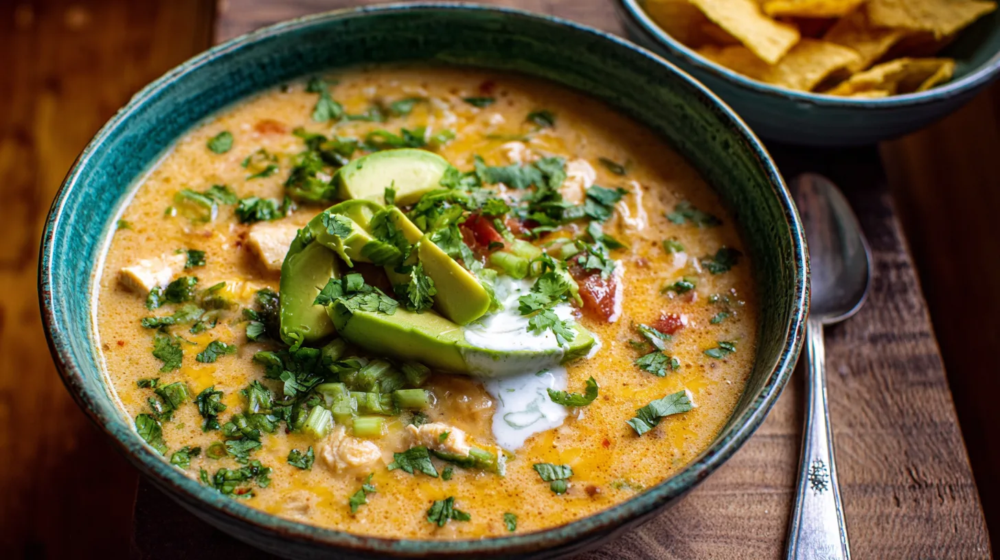 Creamy Chicken Tortilla Soup
