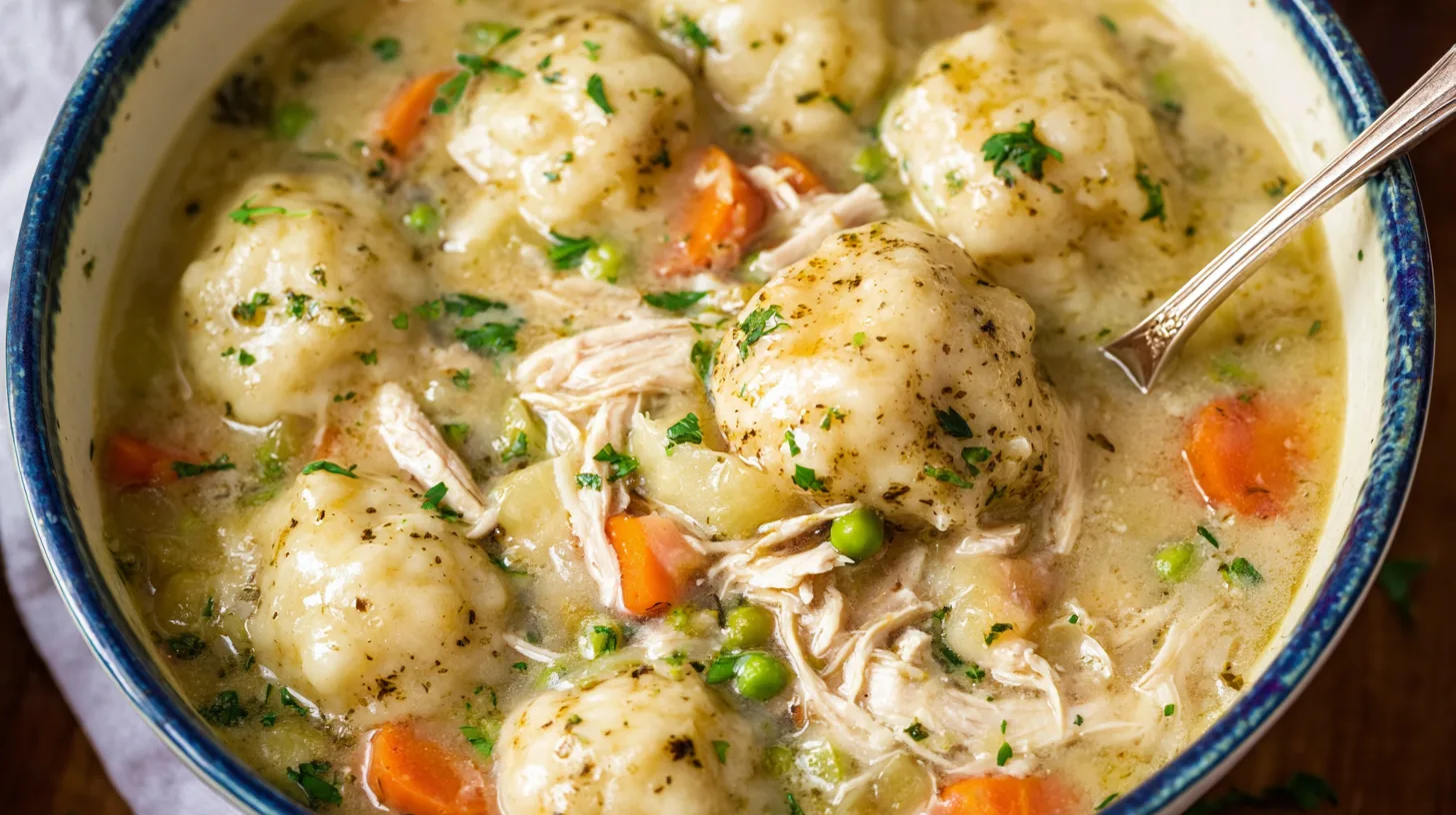 Quick Chicken and Dumplings Recipe