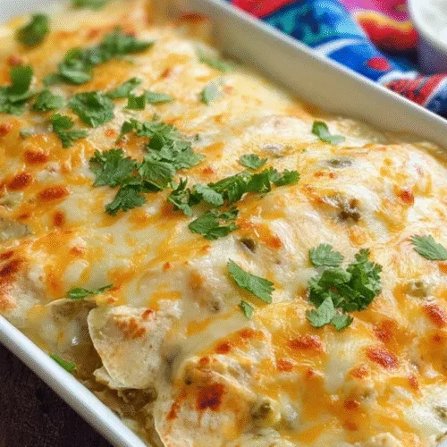 sour cream chicken enchiladas