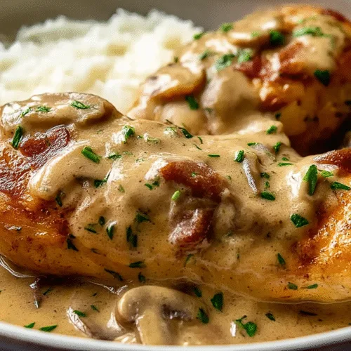 Creamy Smothered Chicken Recipe You’ll Crave