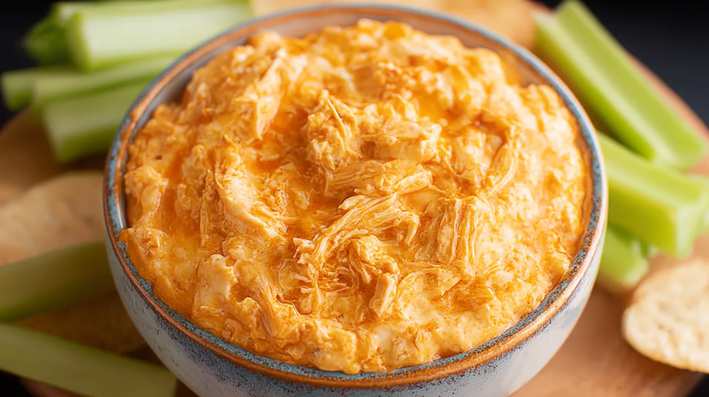 Slow Cooker Buffalo Chicken Dip
