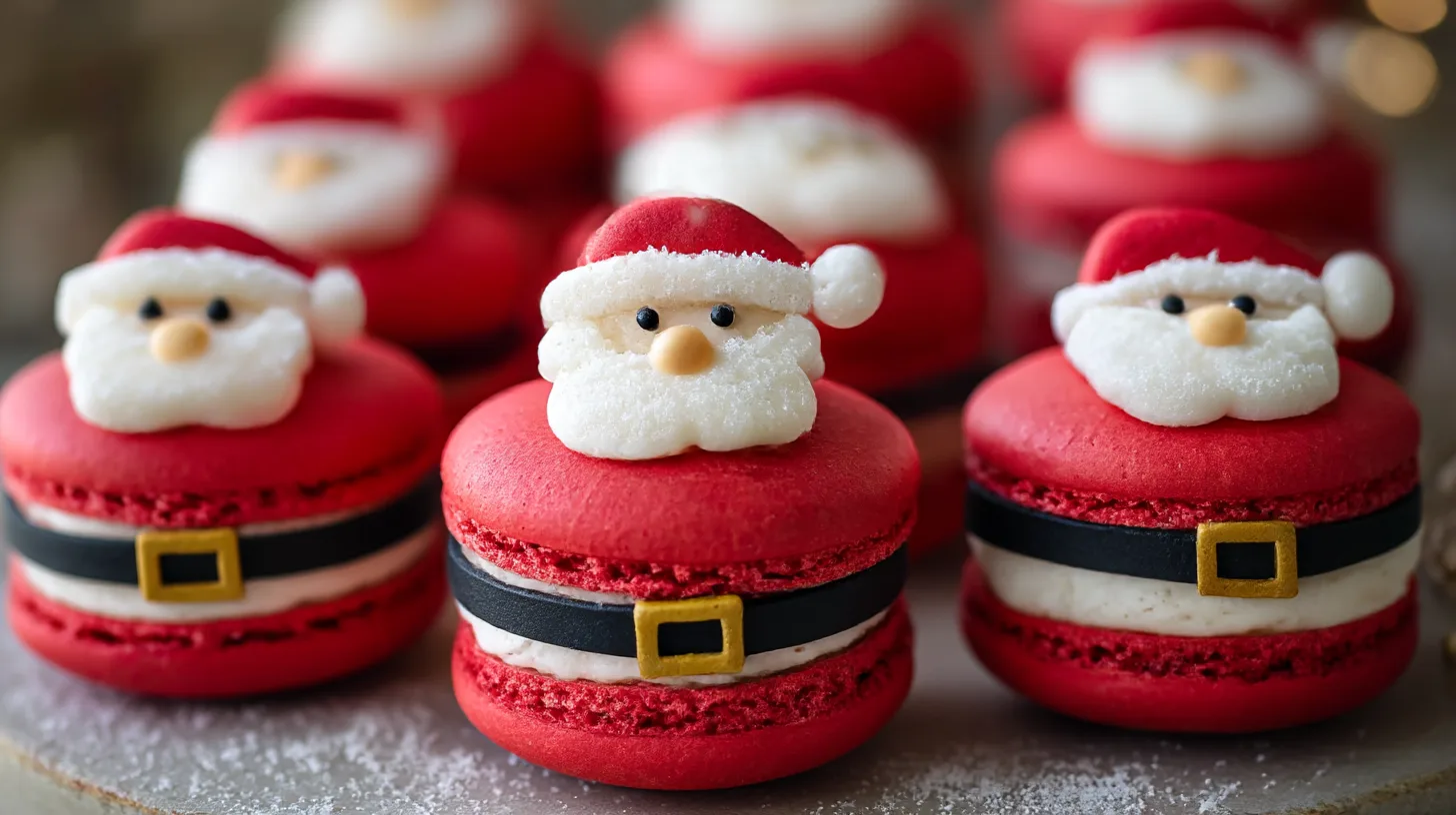 Santa Claus Macarons