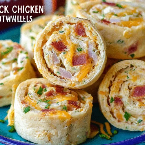 Crack Chicken Pinwheels Football Friday