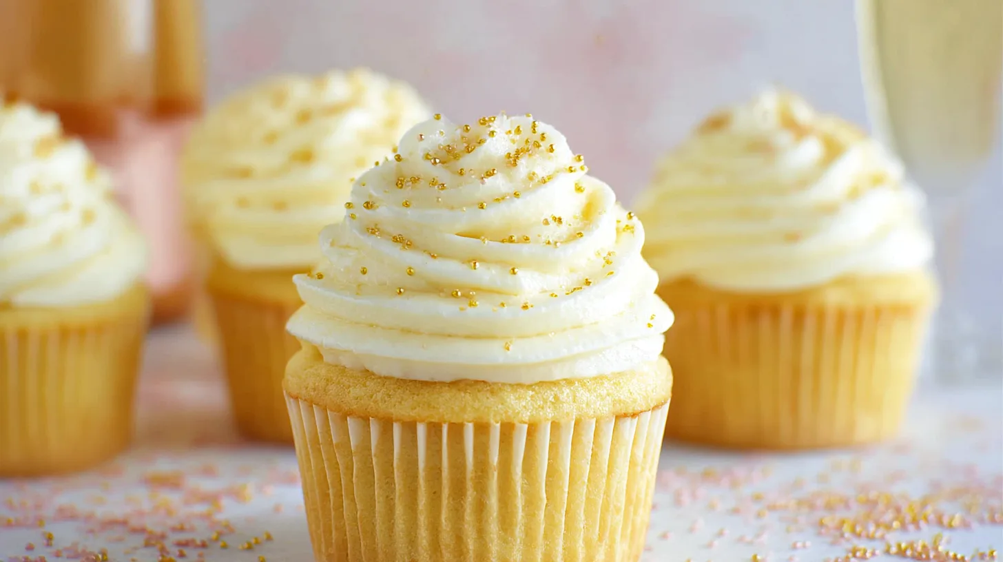 Champagne Cupcakes