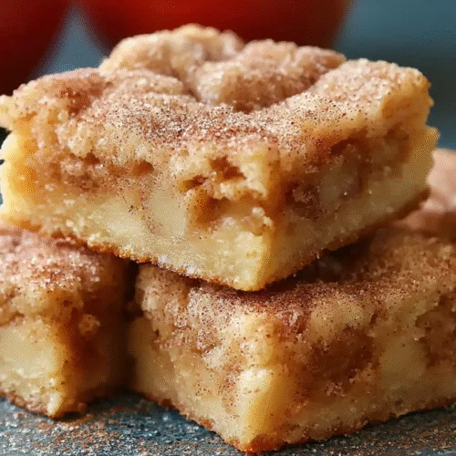 Apple Snickerdoodle Bars