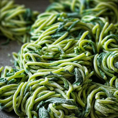 How to Make Spinach Pasta