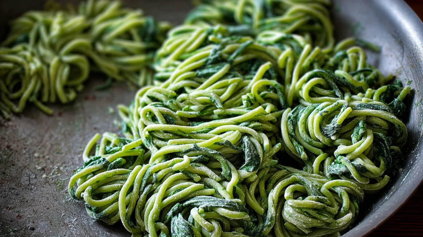 How to Make Spinach Pasta