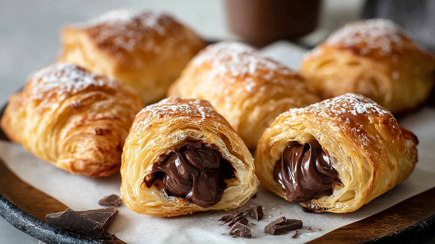 chocolate puff pastry