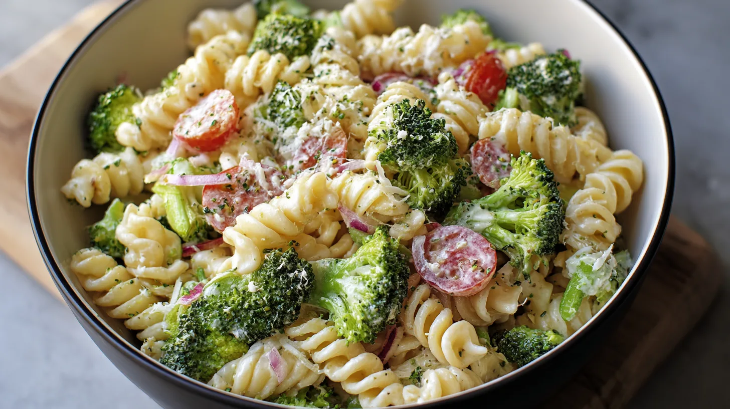 Fresh Broccoli Pasta Salad