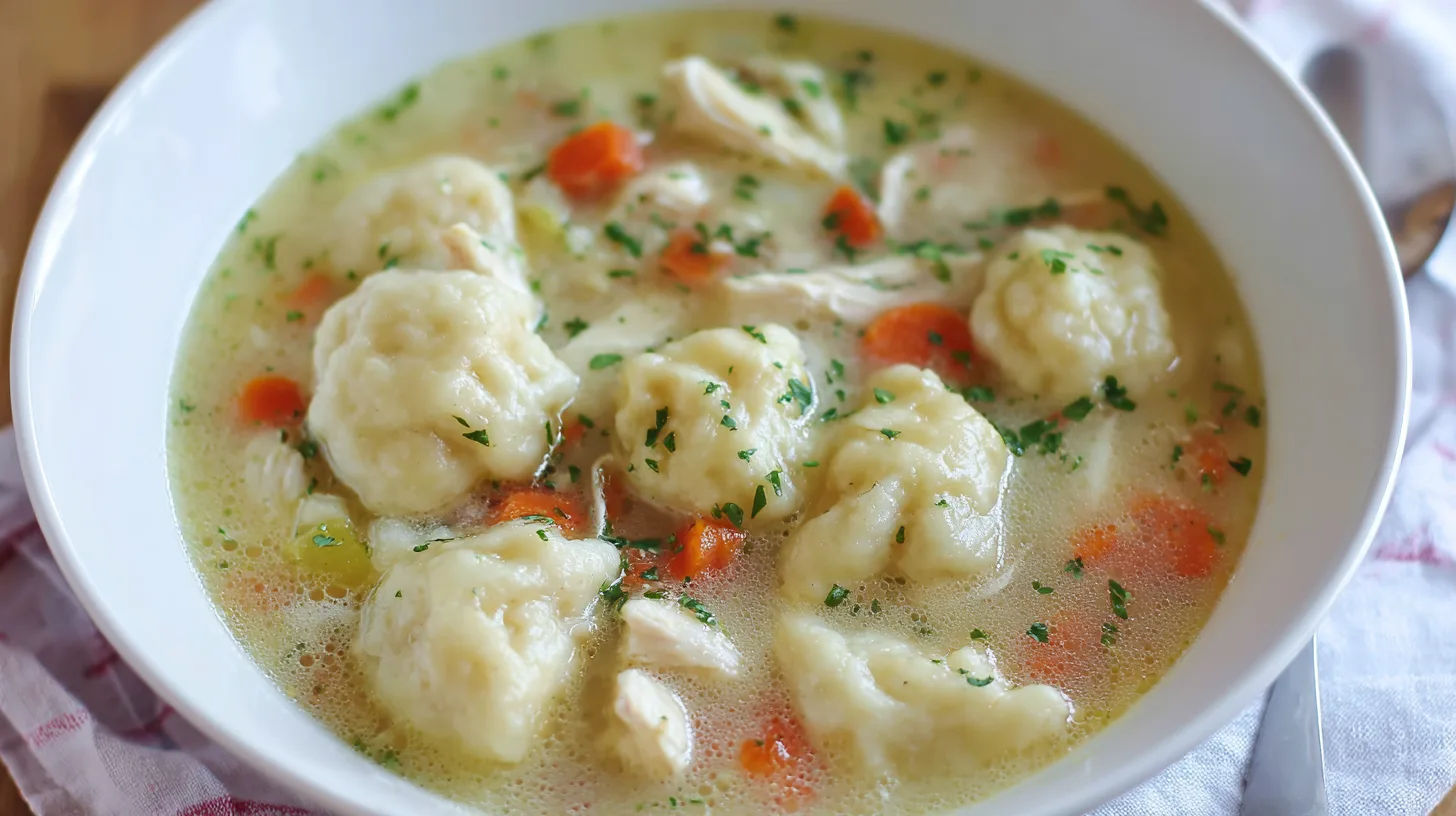 Chicken Dumpling Soup