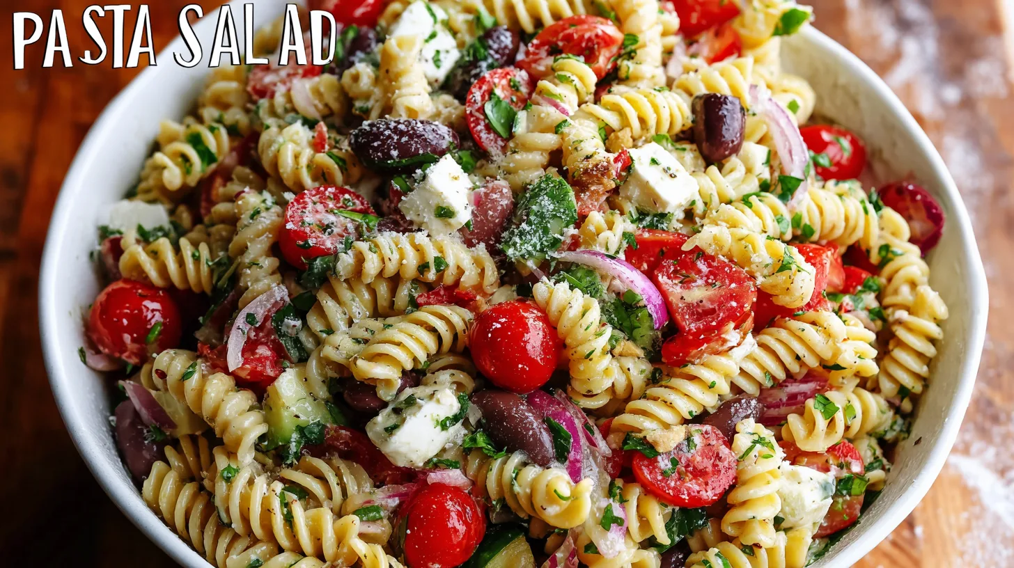 Italian Dressing Pasta Salad
